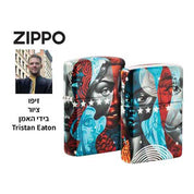מצית זיפו ציור Tristan Eaton