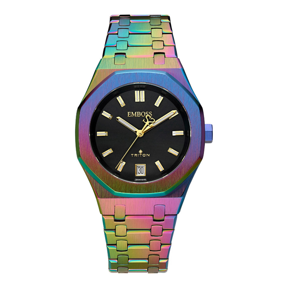 שעון אמבוס טריטון EMBOSS Triton Lady EMTRFAKEBMK000