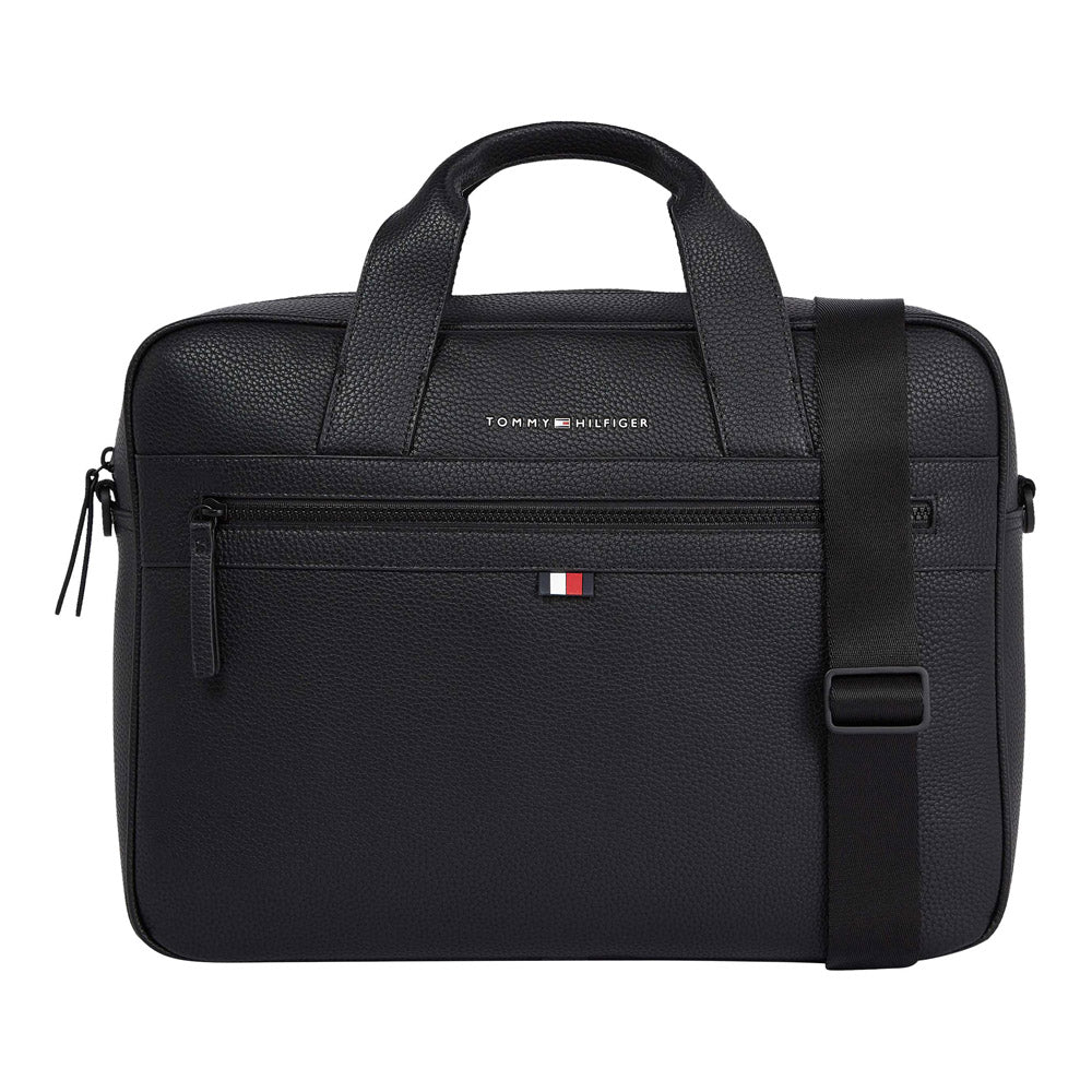 תיק עסקים שחור לגבר AM0AM09507 TOMMY HILFIGER – Gentleman Mans World