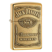 מצית זיפו מוזהבת - JACK DANIELS