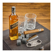 ערכת מתנה מהודרת - החיים הטובים CIGAR&WHISKEY