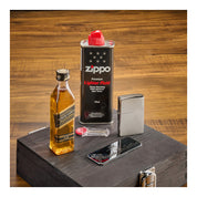 ערכת מתנה מהודרת - WHISKEY ל-ZIPPO