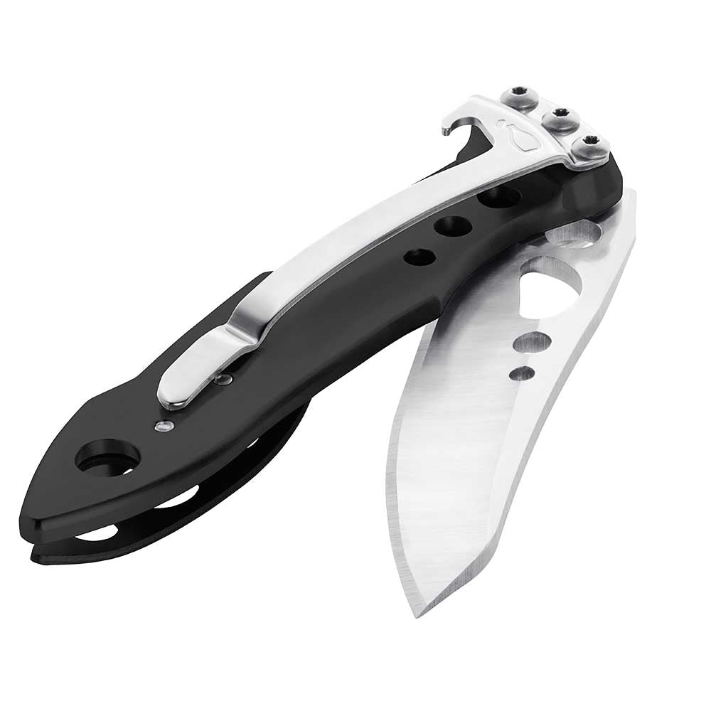סכין מתקפלת חלקה ומשוננת מסדרת SKELETOOL